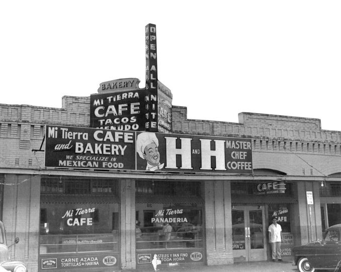 Mi Tierra Cafe in 1950's